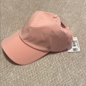 Lululemon Pink Fast and Free Run Hat